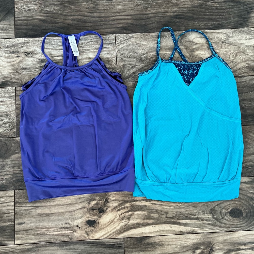 Girls Ivivva Lululemon Double Dutch tank top Size 10